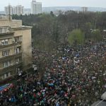 Großdemonstration gegen Korruption und Regierung in Serbien